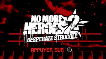 No More Heroes 2- Desperate Struggle screen shot title